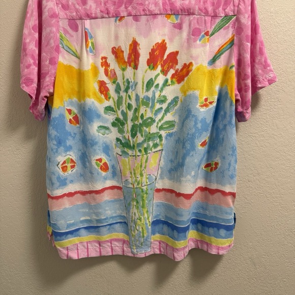 Jams World Kiyoshi Large Button Up Style W624 ROSS, Roses - Picture 6 of 15